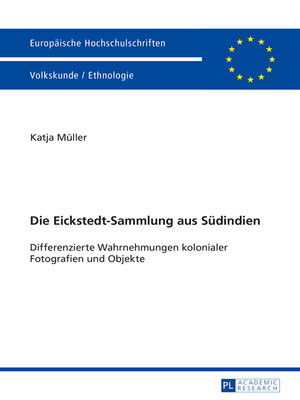 cover image of Die Eickstedt-Sammlung aus Suedindien